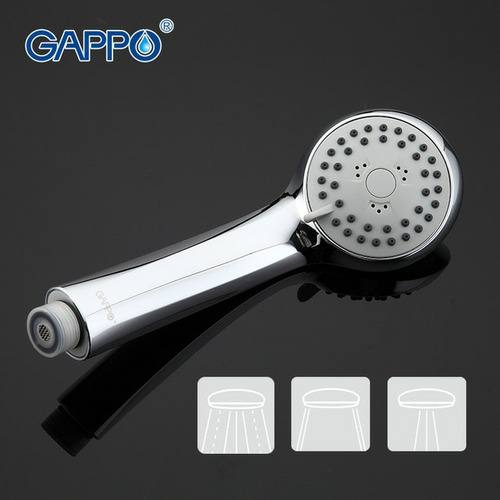 Душевая лейка Gappo G04 3 режима хром