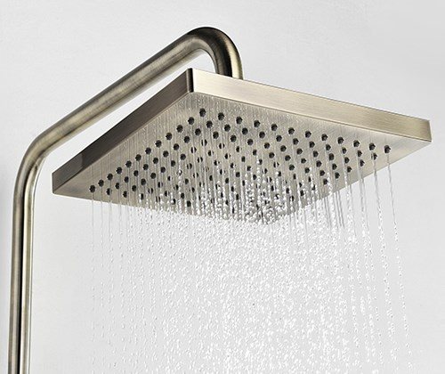 Душевая стойка Wasser Kraft A040 светлая бронза