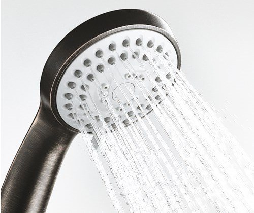 Душевая лейка Wasser Kraft A051 3 режима тёмная бронза