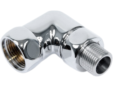Американка Terminus 0824 угловая НР-ВН 1/2" * 3/4" штуцер-гайка