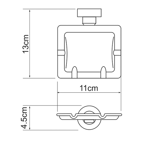 Пепельница Wasser Kraft K-1081