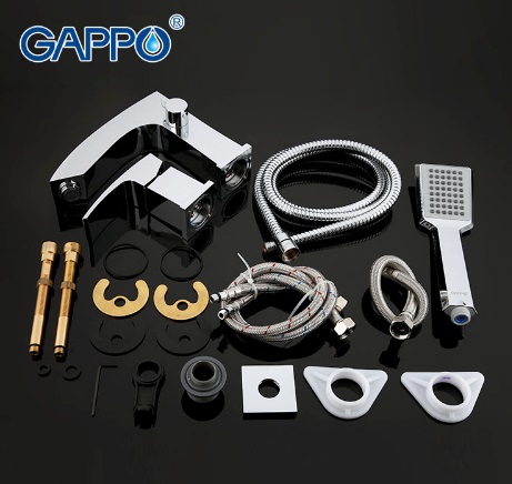 Смеситель на борт ванны Gappo Jacob G1107 на 3 отверстия