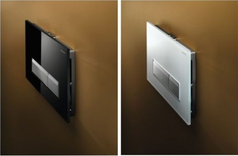 Кнопка смыва Geberit Sigma 40 115.600.SJ.1 со встроенной системой удаления запаха, цвет черный