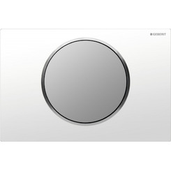 Кнопка смыва Geberit Sigma 10 115.758.KL.5 цвет белый/хром матовый