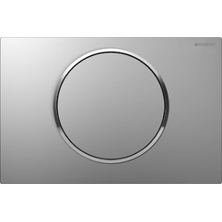 Кнопка смыва Geberit Sigma 10 115.758.KN.5 хром глянец/хром матовый