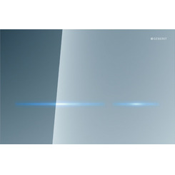 Кнопка смыва Geberit Sigma 80 116.090.SM.1 бесконтактная,зеркальное стекло