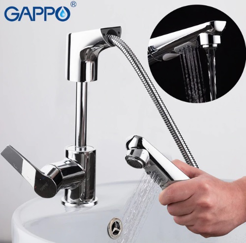 Смеситель Gappo G1299 для раковины с выдвижным изливом