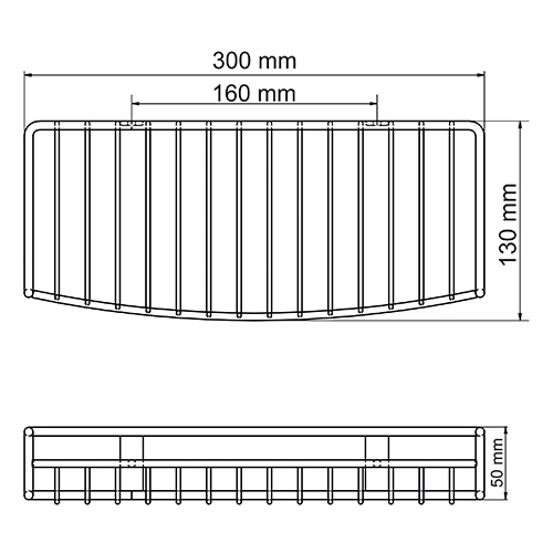 Полка Wasser Kraft K-1411