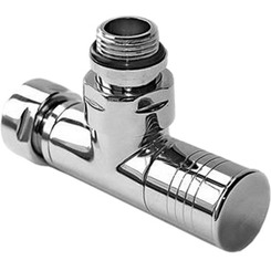 Вентиль запорный Terminus 1516 угловой НР-ВН 1/2"*3/4" штуцер-гайка