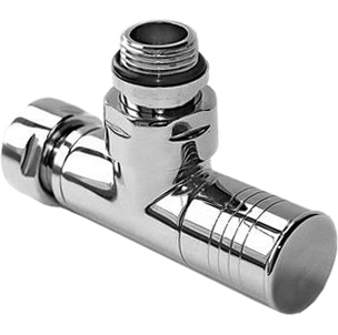 Вентиль запорный Terminus 1516 угловой НР-ВН 1/2"*3/4" штуцер-гайка