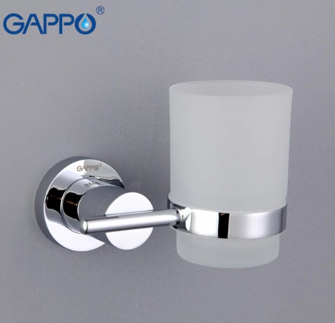Стакан Gappo G1806 из стекла с держателем