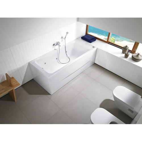 Акриловая ванна прямоугольная Roca Easy 170х75
