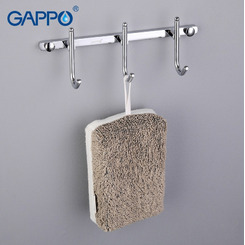 Вешалка 3 крючка Gappo G201-3 20 см