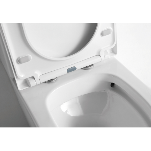 Унитаз-компакт CeramaLux 2178 безободковый, сиденье микролифт