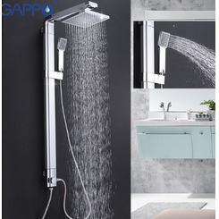 Душевая система Gappo G2401 матовый хром