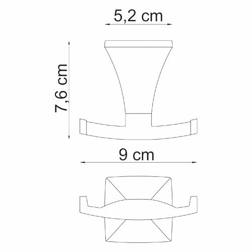 Крючок Wasser Kraft Wern K-2523D