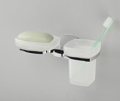 Стакан и мыльница Wasser Kraft Wern K-2526