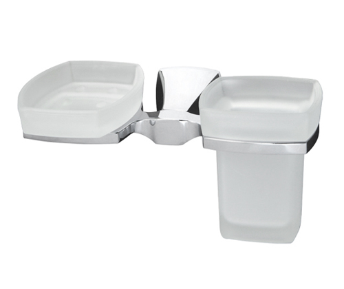 Стакан и мыльница Wasser Kraft Wern K-2526