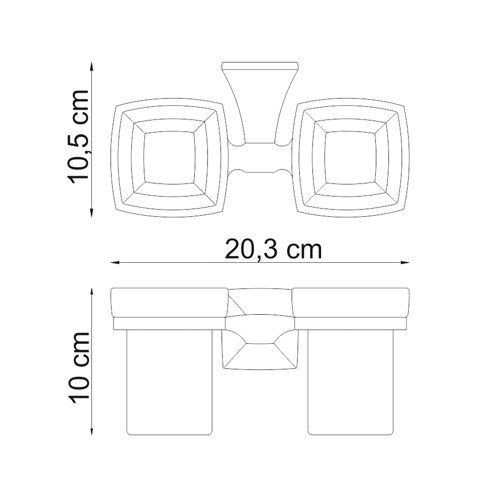Стакан Wasser Kraft Wern K-2528D