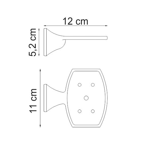 Мыльница Wasser Kraft Wern K-2569
