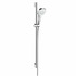 Душевой гарнитур Hansgrohe Croma 110 Select E Multi 26590400 (хром-белый)