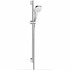 Душевой гарнитур Hansgrohe Croma 110 Select E Vario 26592400 (хром-белый)
