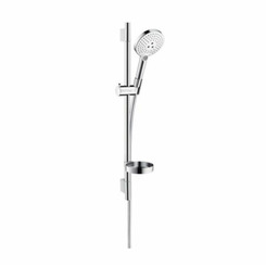 Душевой гарнитур Hansgrohe Raindance Select S 120 3 jet 26630400 (хром-белый)