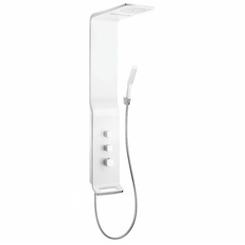 Душевая панель Hansgrohe Raindance Lift 27008400 с термостатом (хром-белый)