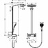 Душевая система Hansgrohe Raindance Select Showerpipe E300 3jet 27127000 с термостатом