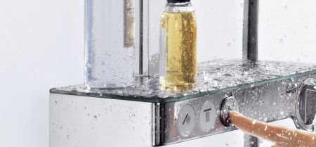 Душевая система Hansgrohe Raindance Select Showerpipe E300 3jet 27127000 с термостатом