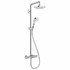 Душевая система Hansgrohe Croma Select Е 180 2 Jet Showerpipe 27256400 с термостатом (хром-белый)