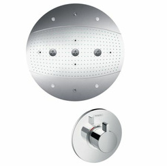 Верхний душ Hansgrohe Raindance Rainmaker 28404000 с подсветкой