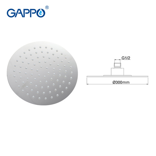 Тропическая лейка Gappo G29 нержавеющая сталь