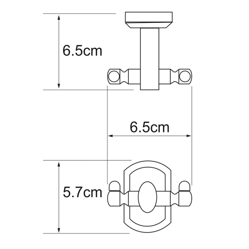 Крючок Wasser Kraft Oder K-3023D