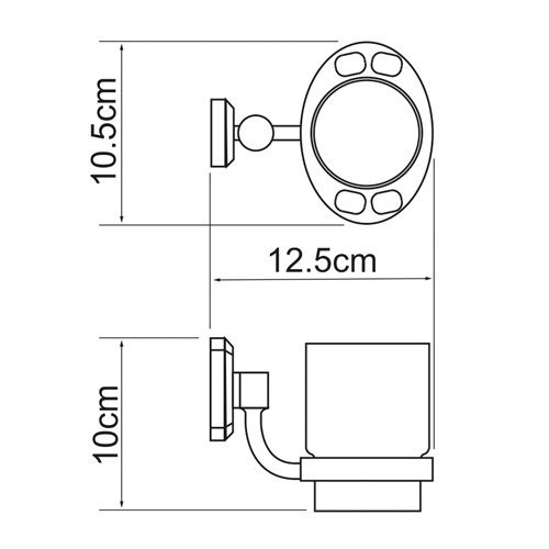 Стакан Wasser Kraft Oder K-3028