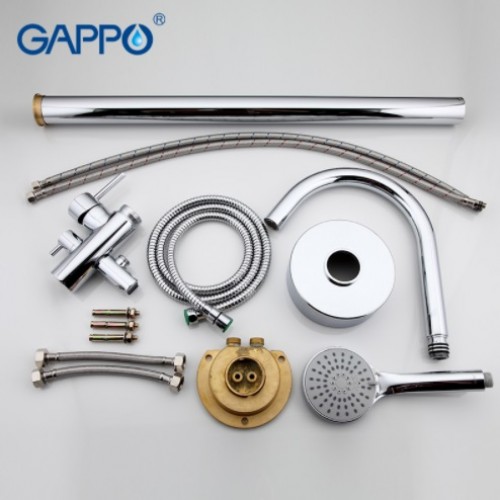 Смеситель напольный для ванны Gappo G3098