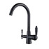 Смеситель Kaiser Vincent 31744-2 Black Marble для кухни под фильтр