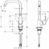 Смеситель Hansgrohe Focus 31820800 для кухни (сатин)