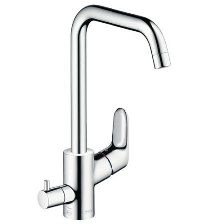 Смеситель Hansgrohe Focus 31823000 для кухни с переключением на посудомоечную машину