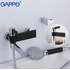 Смеситель Gappo Atlantic G3281 для ванны (чёрный-хром)