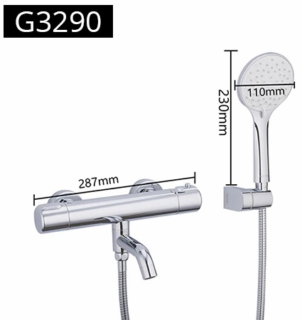 Смеситель с термостатом Gappo G3290 для ванны