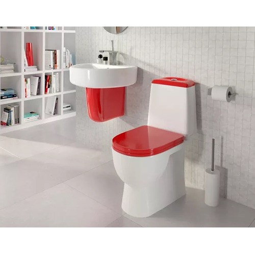 Раковина Sanita Luxe Best Color Red 55