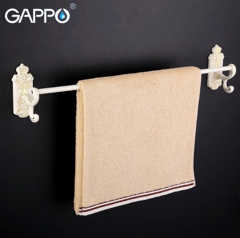Полотенцедержатель Gappo G3501 золото-белый 60 см