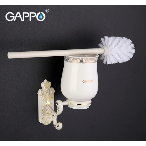 Ёршик настенный Gappo G3510 золото-белый