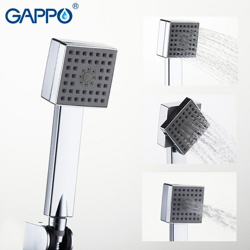 Душевая лейка Gappo G35 3 режима хром