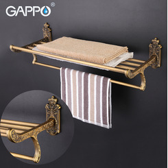 Полка для полотенец Gappo G3624 бронза 60 см