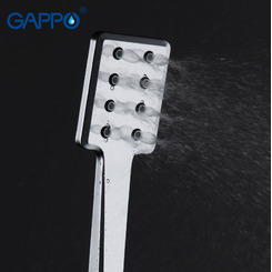 Душевая лейка Gappo G38 1 режим белая