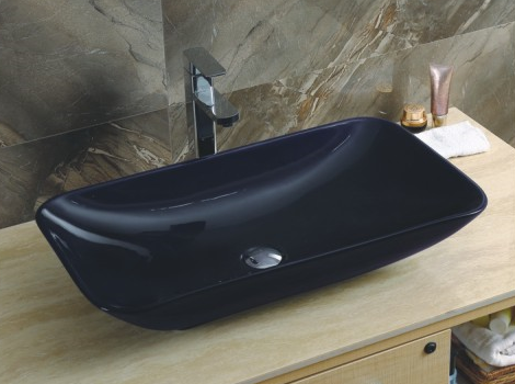 Раковина CeramaLux NC 385 синяя