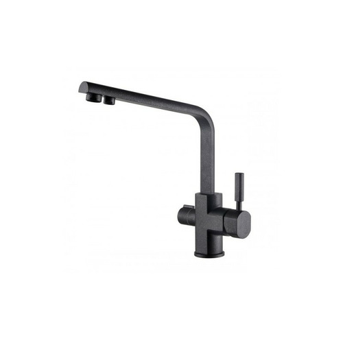 Смеситель Kaiser Decor 40144-2 для кухни под фильтр, черный мрамор