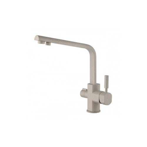 Смеситель Kaiser Decor 40144-4 для кухни под фильтр, песочный мрамор